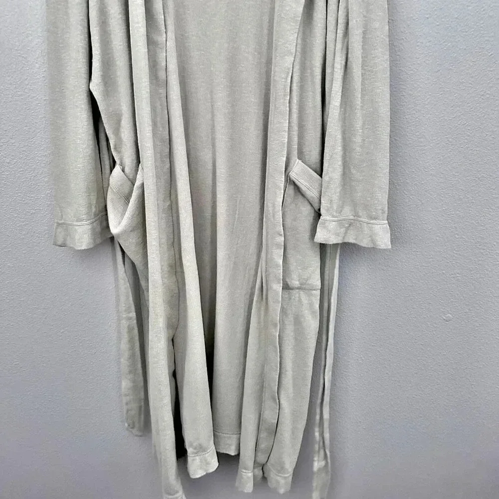 FREE PEOPLE BEACH | Golden‎ Sands Oversized Cardigan Light Sage | Size Small